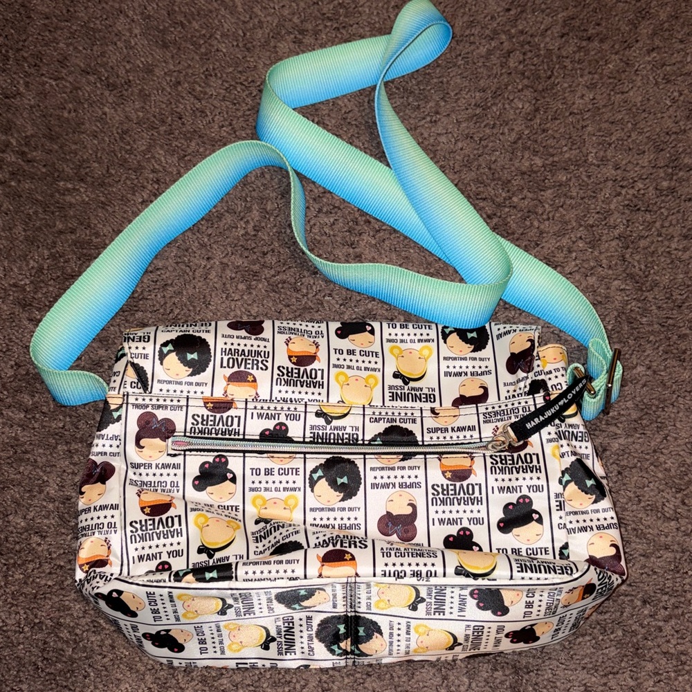 BNWOT- RARE - Harajuku Lovers Gwen Stefani Tote bag Army Cadet